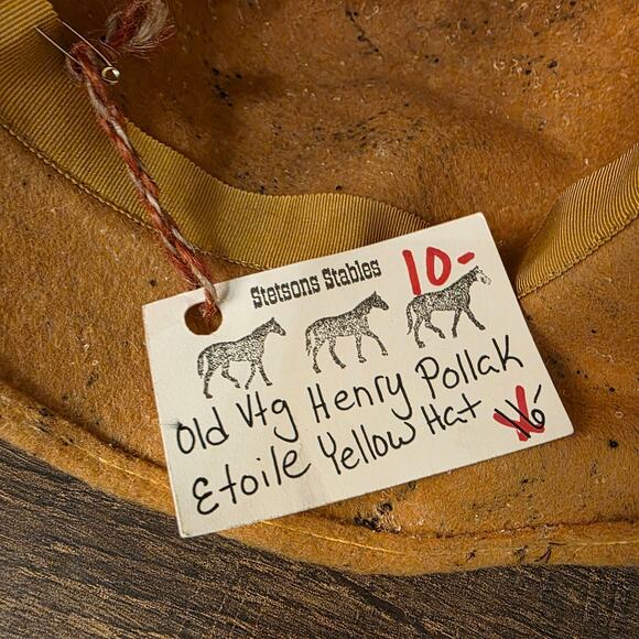 Vintage 1960s Henry Pollak Étoile Felt Hat Womens Bow Union Made USA main image 4